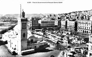 Alger - Place du Gouvernement et Mosquee Djemaa-Djedid